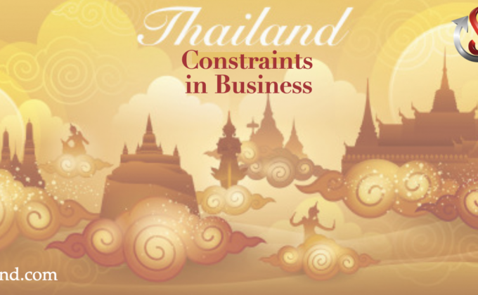 Constraints of setting up a business in Thailand
