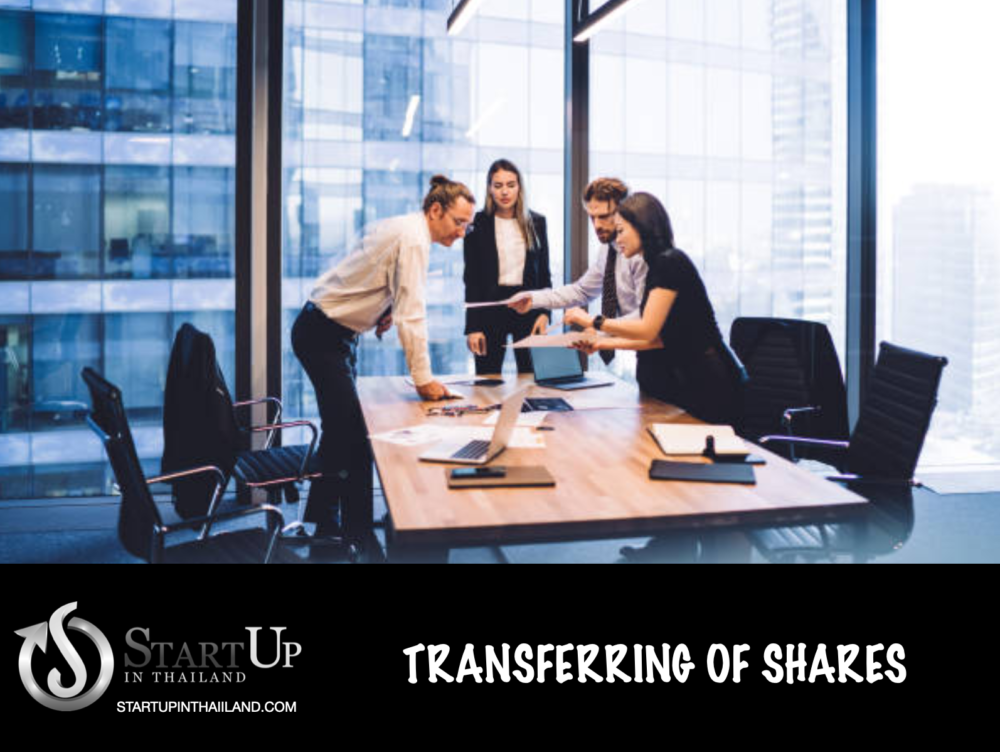 Transfer of shares for a Thai limited company